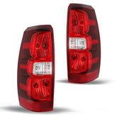 VehicleAid Taillights For 2007-2013 Chevy Avalanche