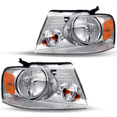 VehicleAid Headlights For 2004-2008 Ford F150 Pickup