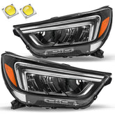 VehicleAid Full LED Headlights For 2017-2022 Buick Encore