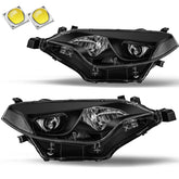 VehicleAid Headlights For 2014-2016 Toyota Corolla