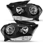 VehicleAid Headlights For 2011-2013 Dodge Durango
