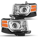 VehicleAid Headlights For 2009-2012 Ford Flex HID/Xenon Model