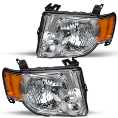 VehicleAid Headlights For 2008-2012 Ford Escape