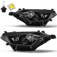 VehicleAid Headlights For 2014-2016 Toyota Corolla