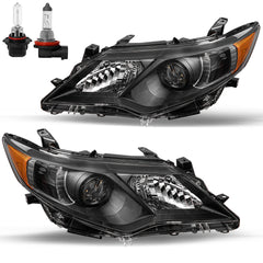 VehicleAid Projector Headlights For 2012-2014 Toyota Camry