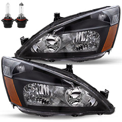 VehicleAid Headlights For 2003-2007 Honda Accord