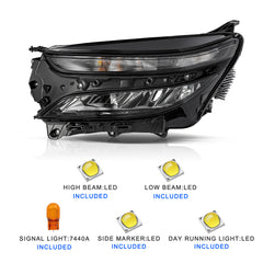VehicleAid Headlights For 2022-2024 Chevy Equinox LS