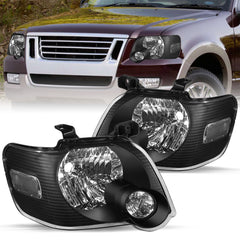 VehicleAid Headlights For 2006-2010 Ford Explorer