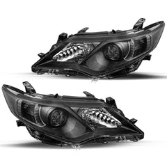 VehicleAid Projector Headlights For 2012-2014 Toyota Camry
