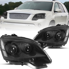 VehicleAid Headlights For 2007-2012 GMC Acadia