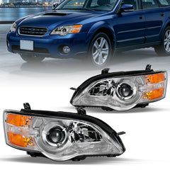 VehicleAid Headlights For 2005-2007 Subaru Legacy/Outback