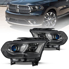 VehicleAid Headlights For 2014-2020 Dodge Durango