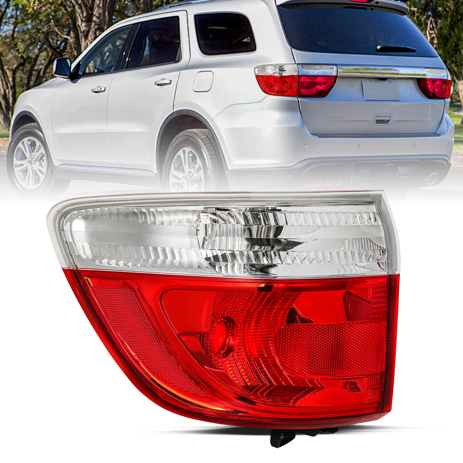 VehicleAid Taillights For 2011-2013 Dodge Durango