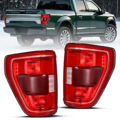 VehicleAid Taillights For 2021-2022 Ford F-150 XLT / 2023 Ford F-150 XLT Lariat Tremor w/ Blind Spot