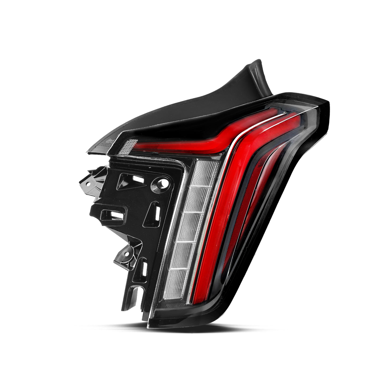 VehicleAid Taillights For 2020-2022 Cadillac CT5 Black And Red Lens