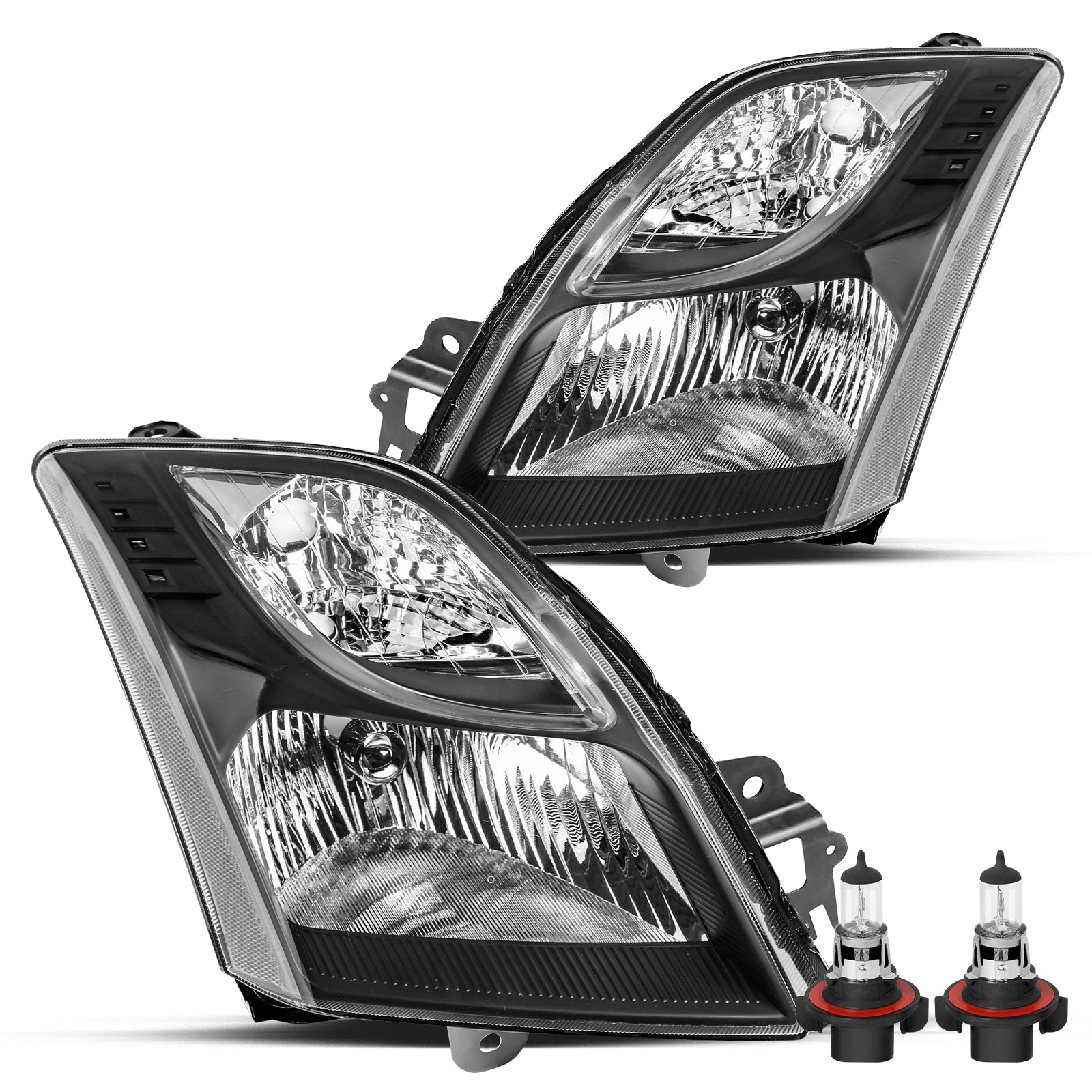 VehicleAid Headlights For 2010-2012 Nissan Sentra