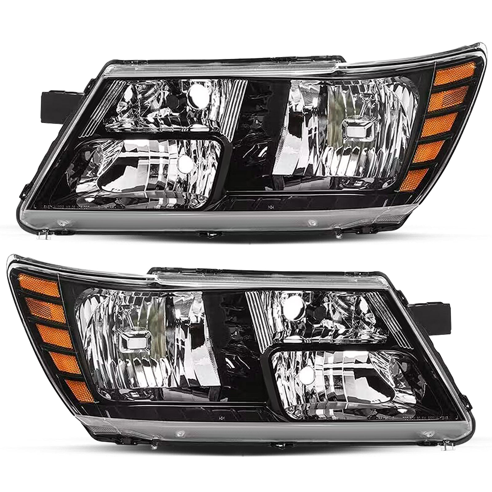 VehicleAid Headlights For 2009-2020 Dodge Journey