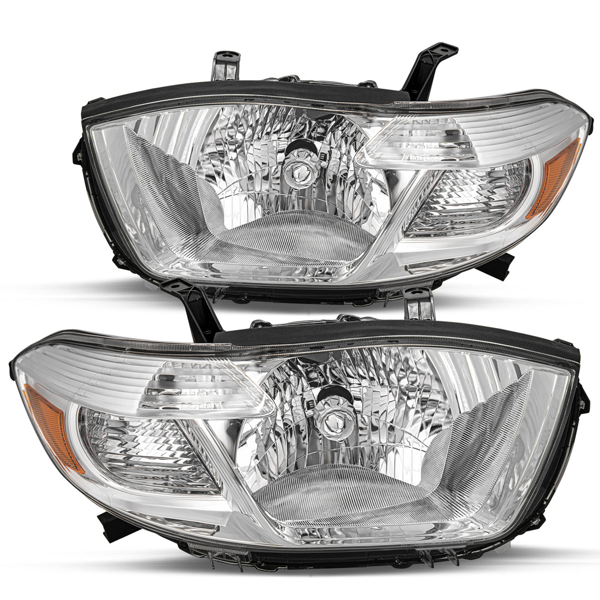 VehicleAid Headlights For 2008-2010 Toyota Highlander