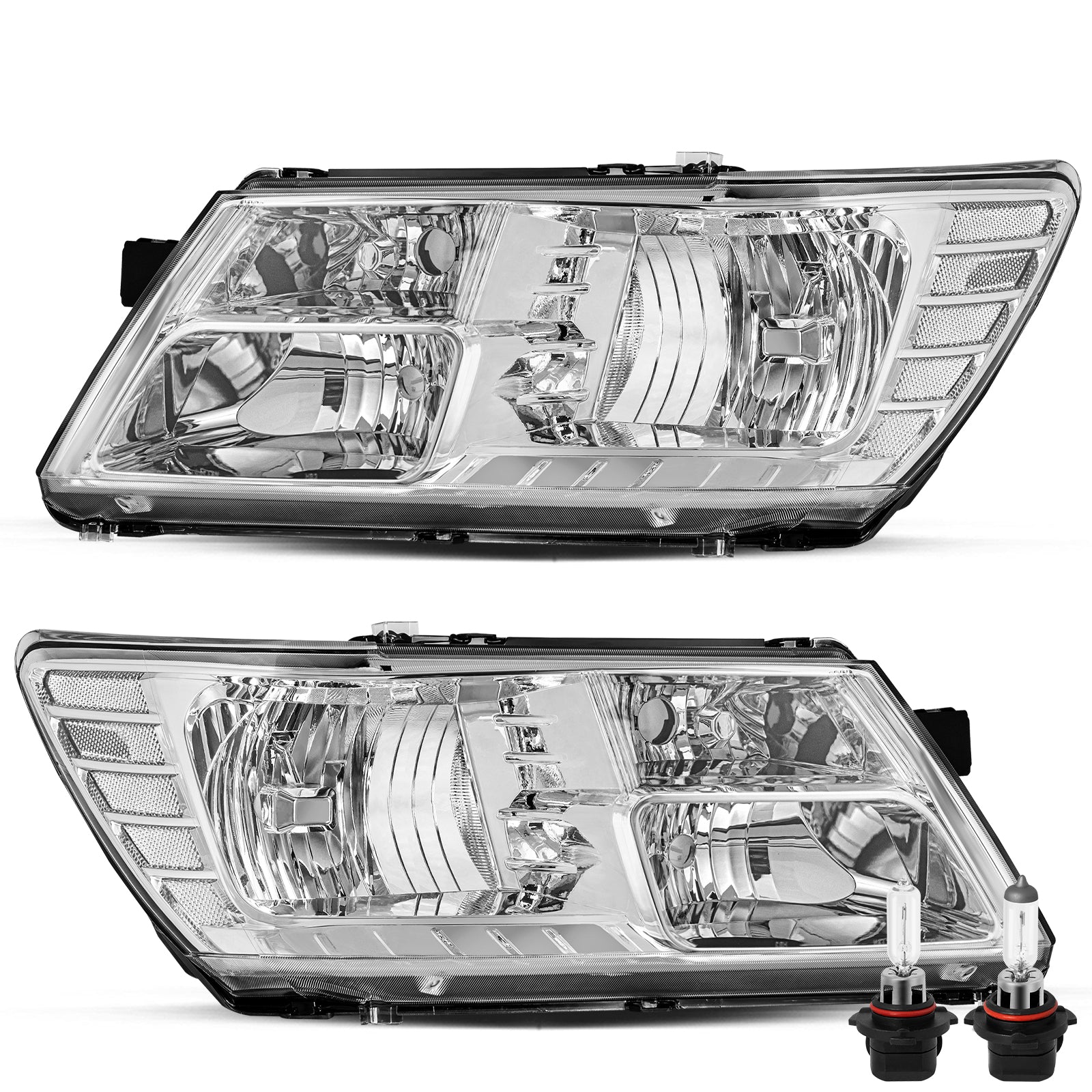 VehicleAid Headlights For 2009-2020 Dodge Journey