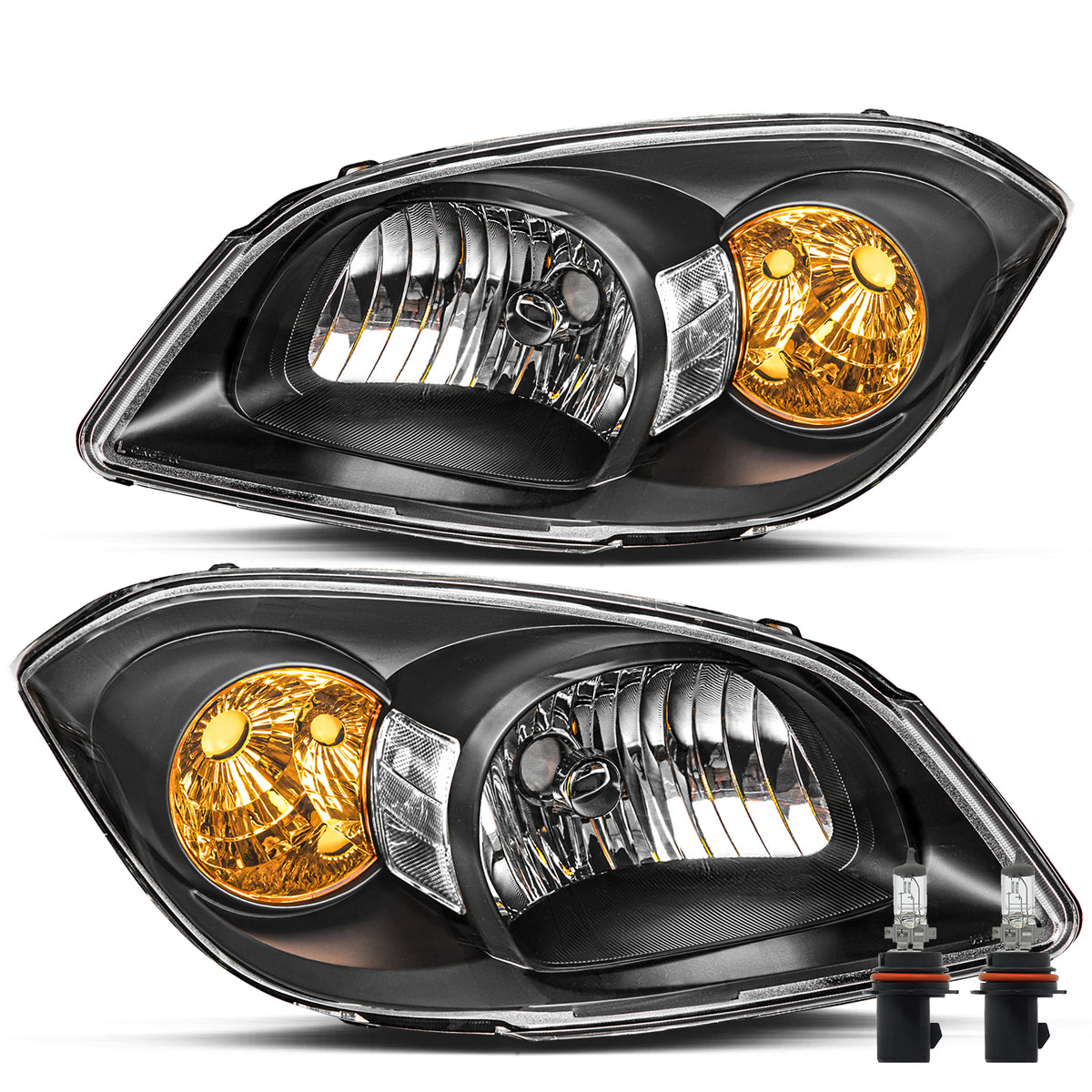 VehicleAid Headlights For 2005-2006 Pontiac Pursuit