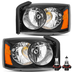 VehicleAid Headlights For 2005-2007 Dodge Dakota