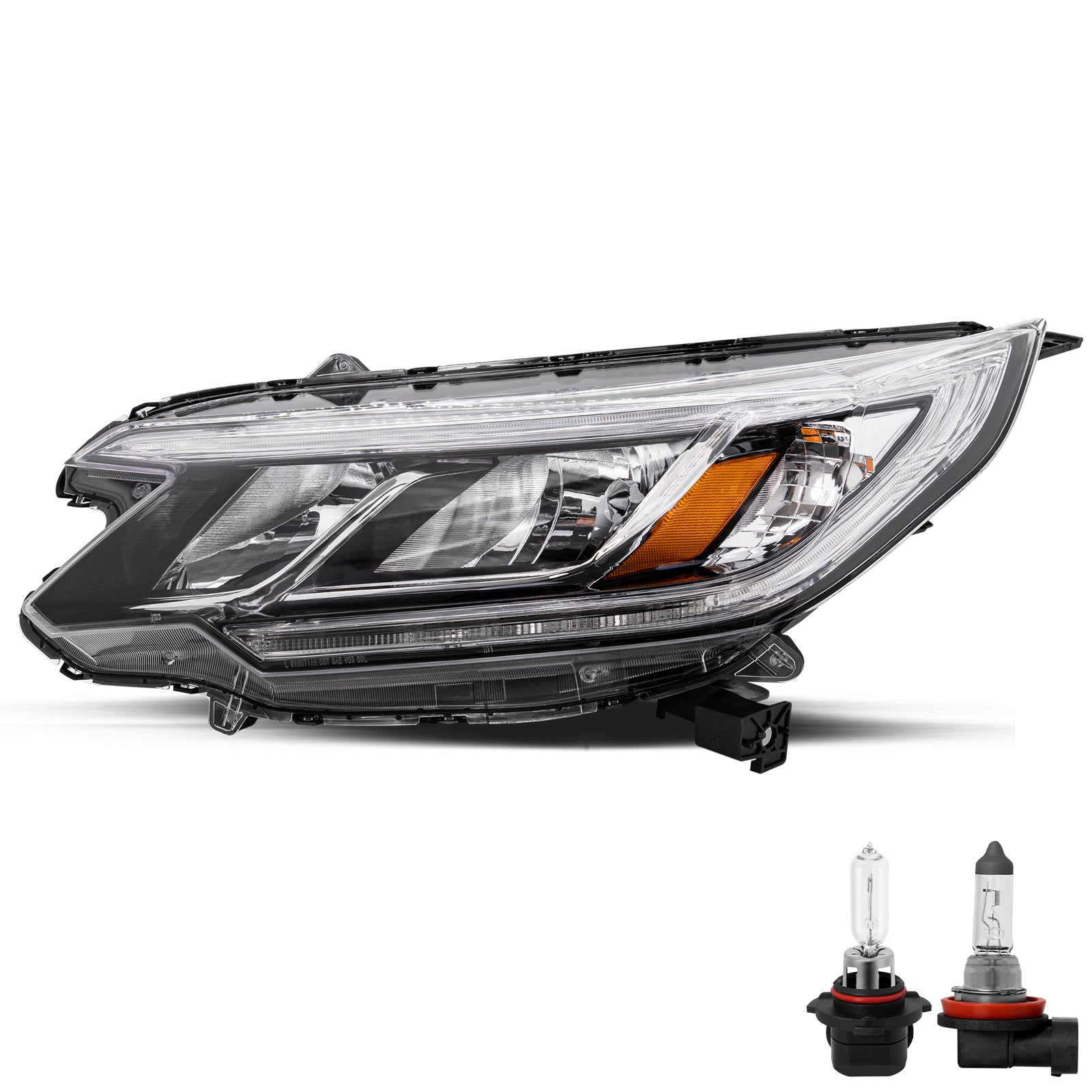 VehicleAid Headlights For 2015-2016 Honda CR-V