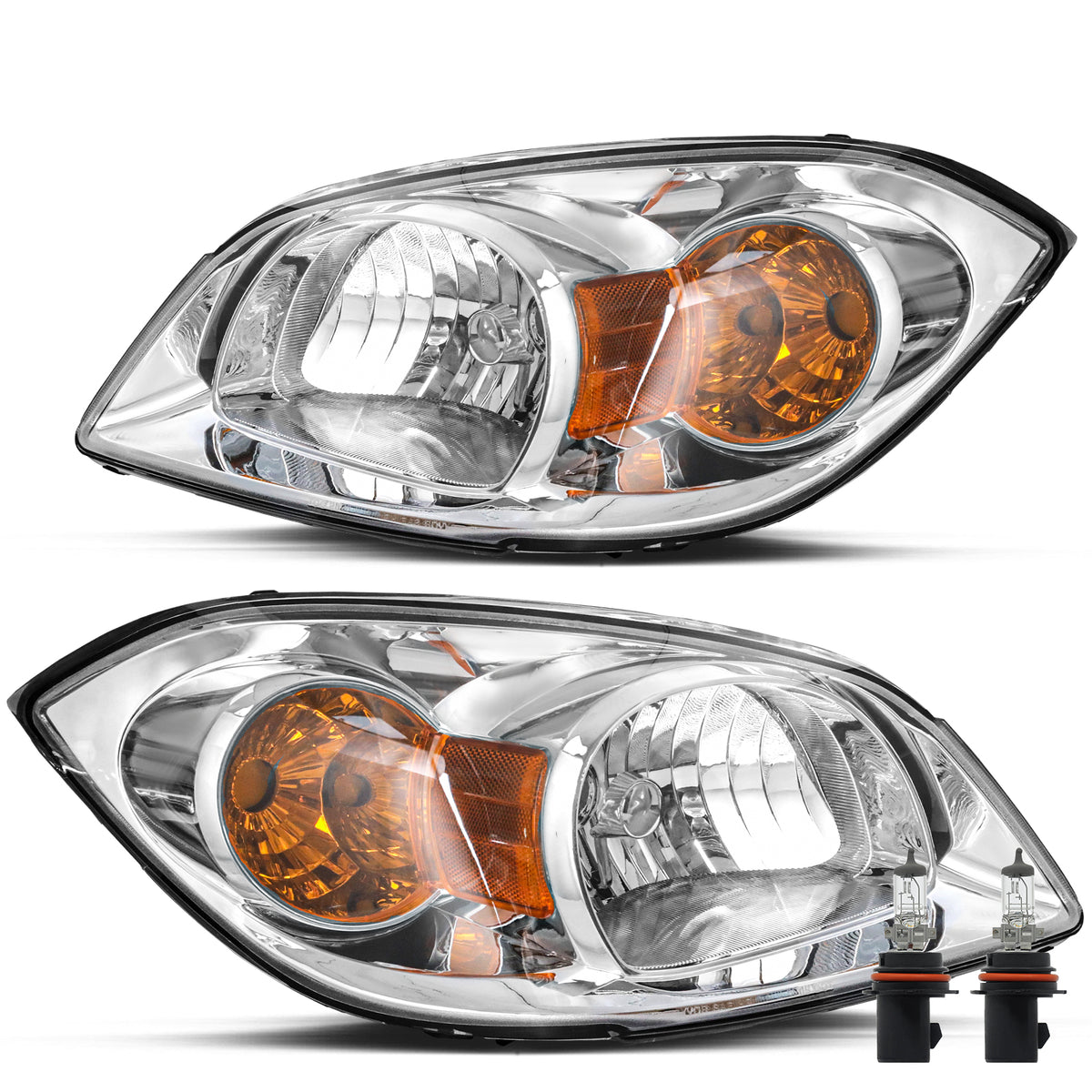 VehicleAid Headlights For 2005-2006 Pontiac Pursuit