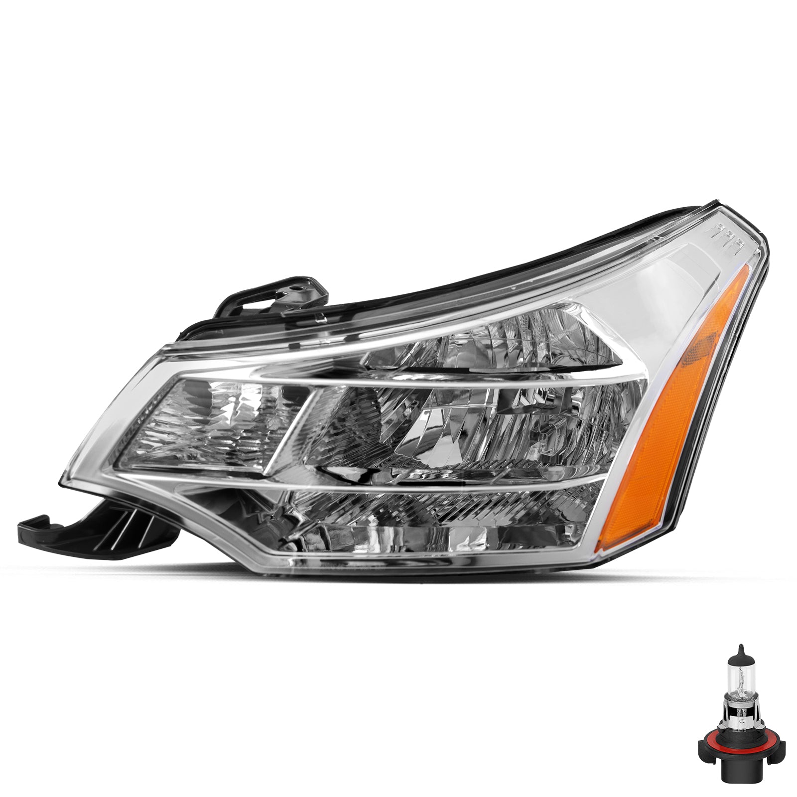 VehicleAid Headlights For 2008-2011 Ford Focus