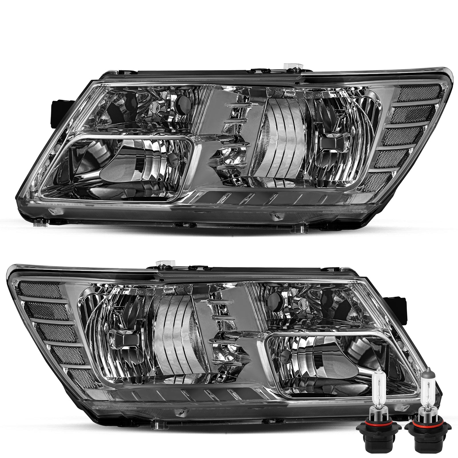 VehicleAid Headlights For 2009-2020 Dodge Journey