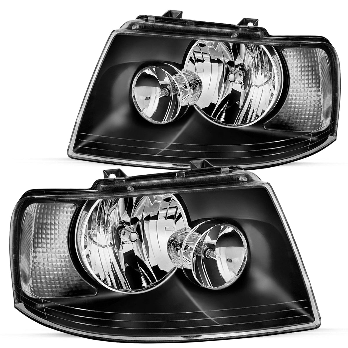 VehicleAid Headlights For 2003-2006 Ford Expedition