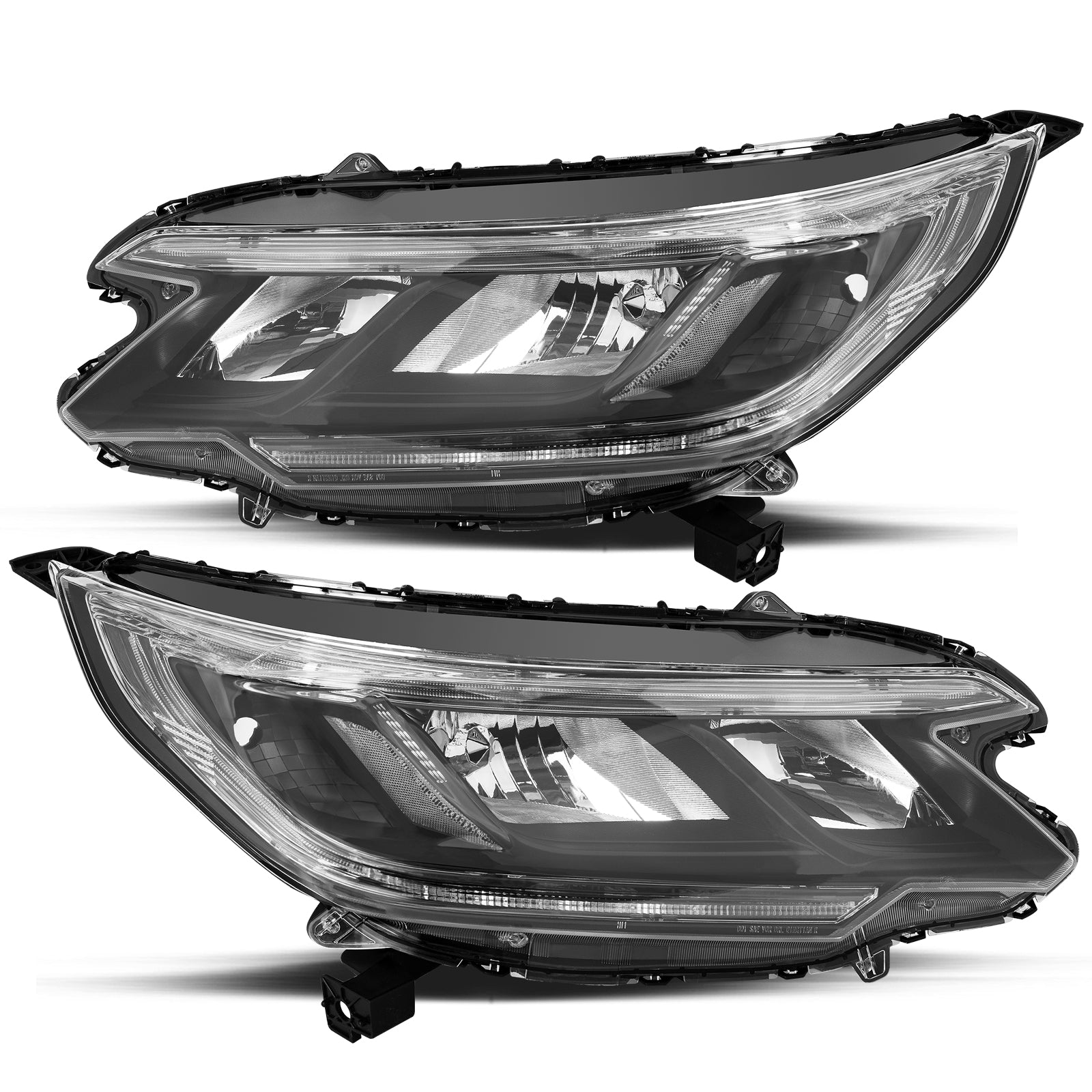 VehicleAid Headlights For 2015-2016 Honda CR-V