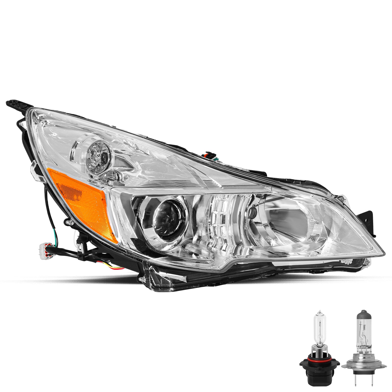 VehicleAid Headlights For 2010-2014 Subaru Outback/Legacy