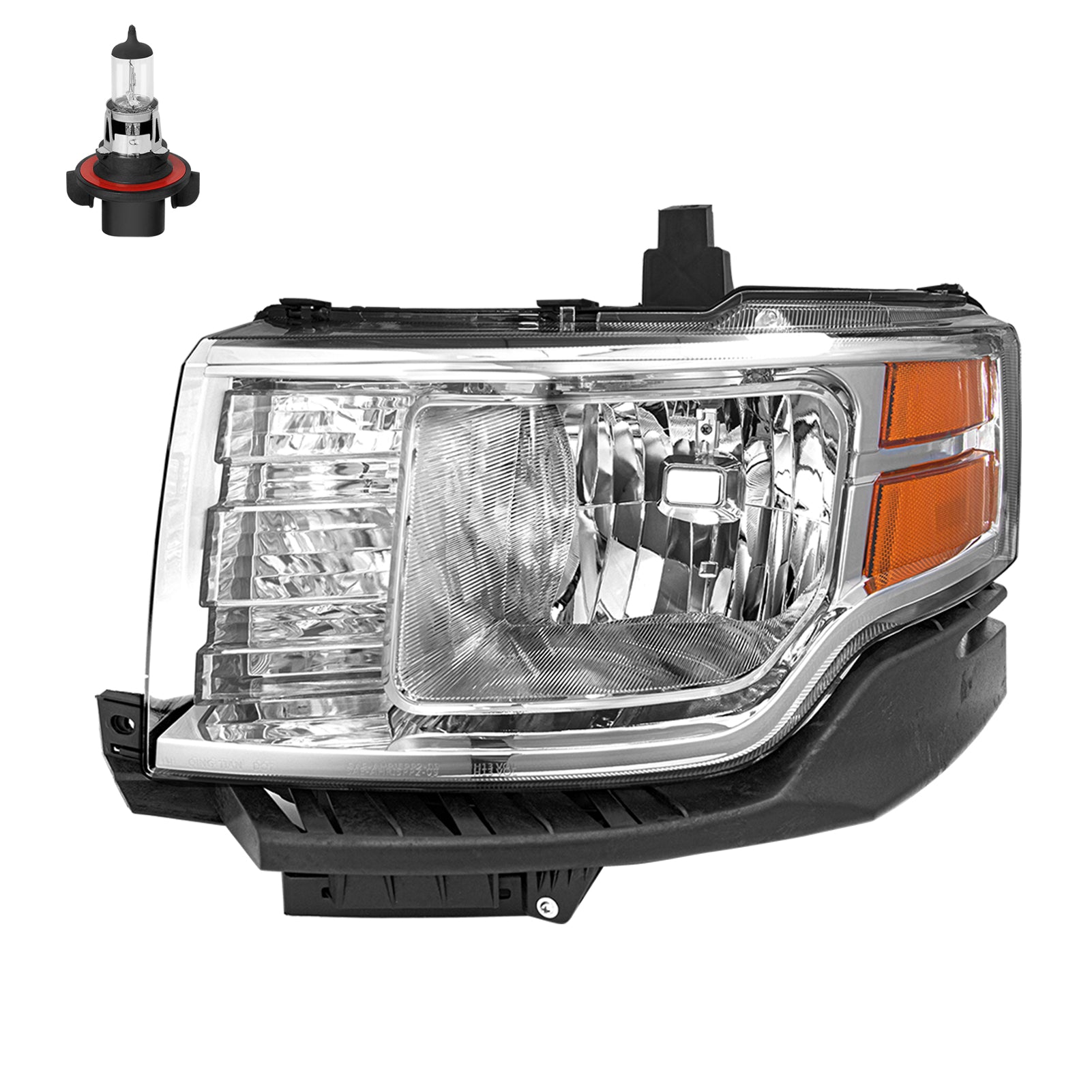 VehicleAid Headlights For 2009-2012 Ford Flex
