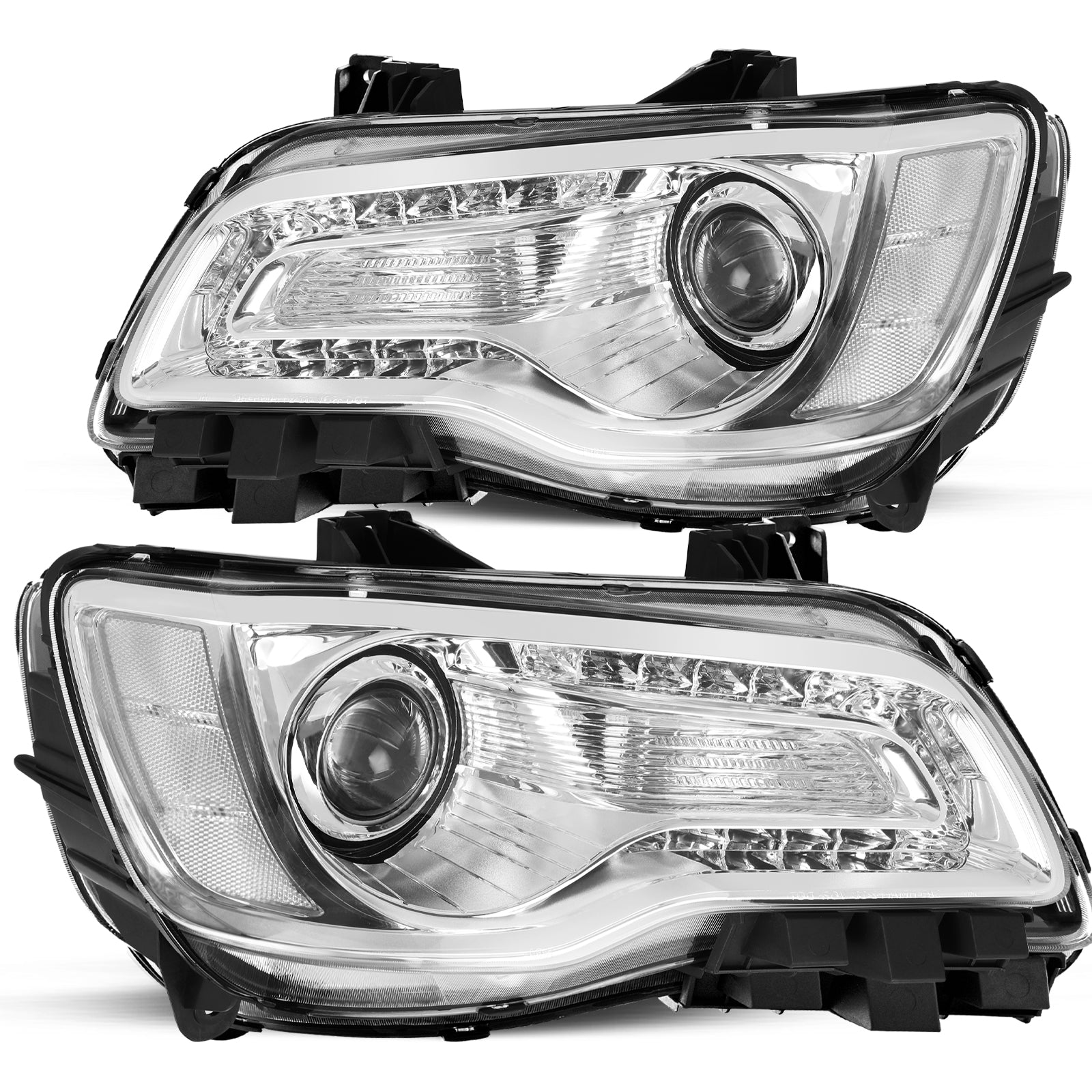 VehicleAid Headlights For 2011-2014 Chrysler 300