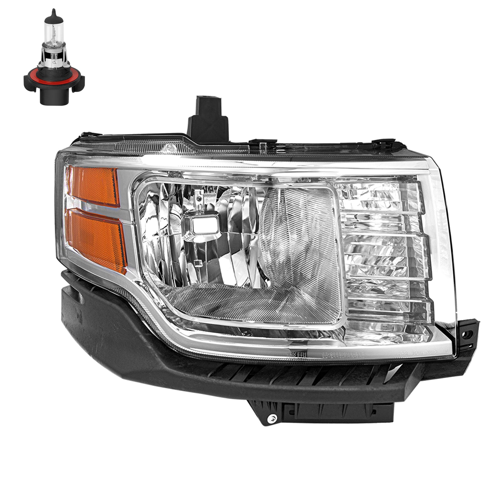 VehicleAid Headlights For 2009-2012 Ford Flex