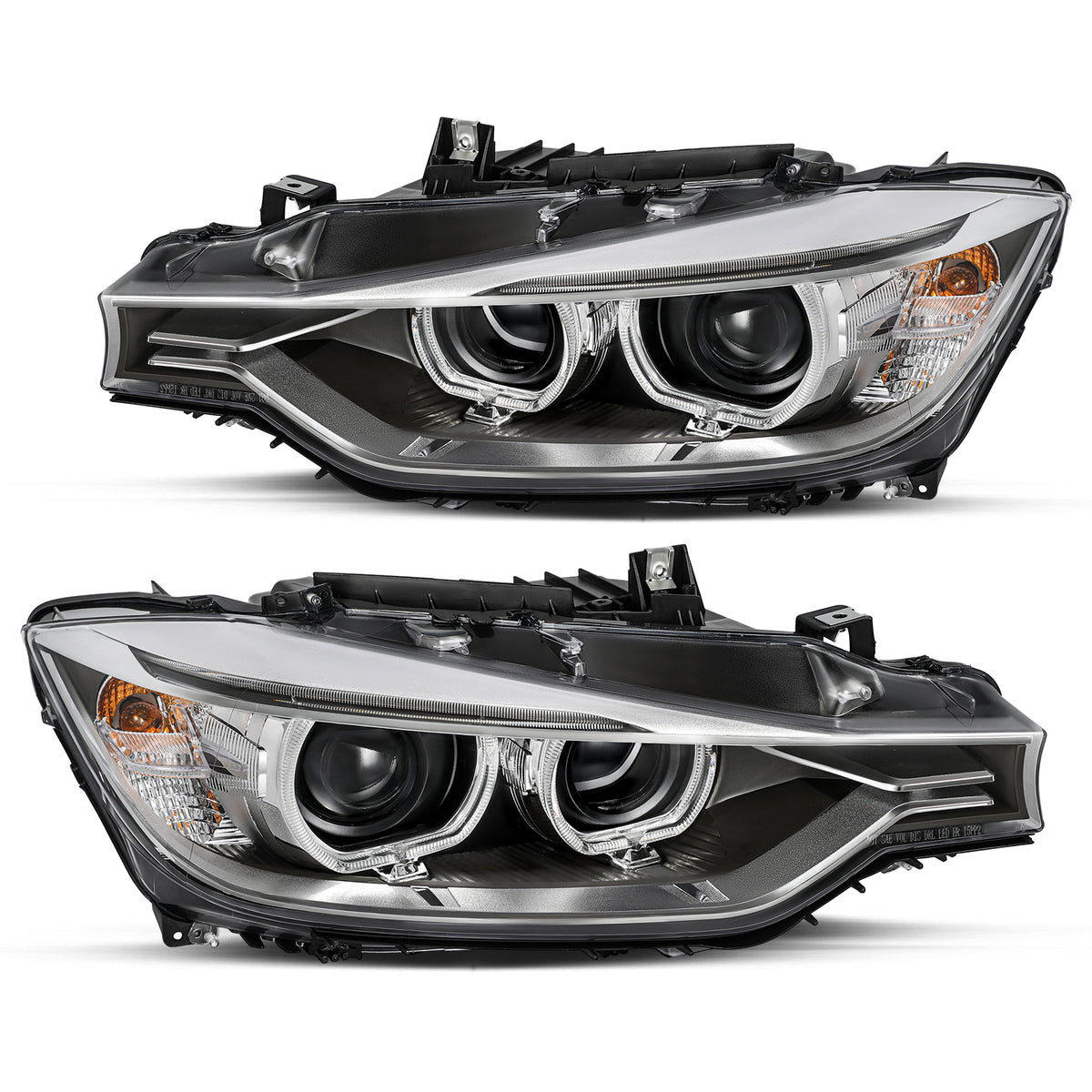 VehicleAid HID Headlights For 2012-2015 BMW 3 Series F30 320i 328i 335i w/AFS