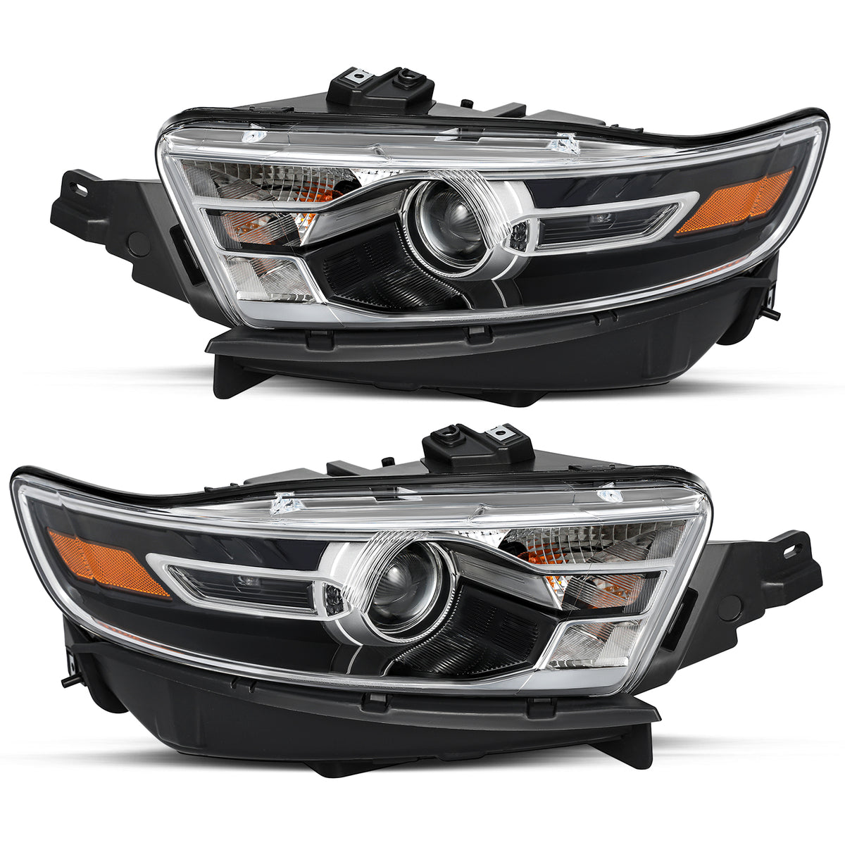 VehicleAid HID/Xenon Headlights For 2013-2019 Ford Taurus