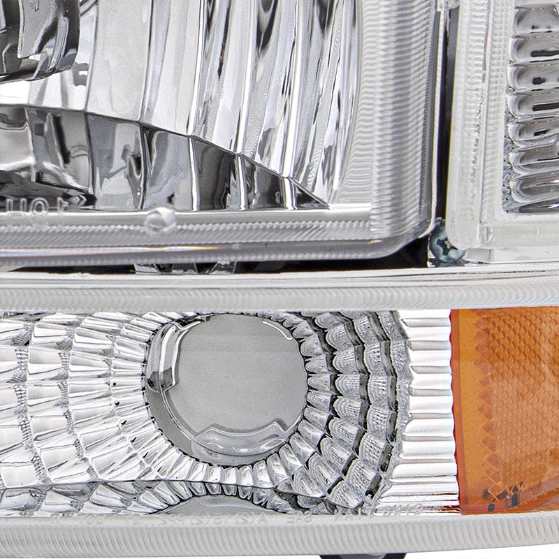 VehicleAid Headlights For 1997-2004 Dodge Dakota