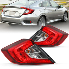 VehicleAid Taillights For 2016-2021 Honda Civic