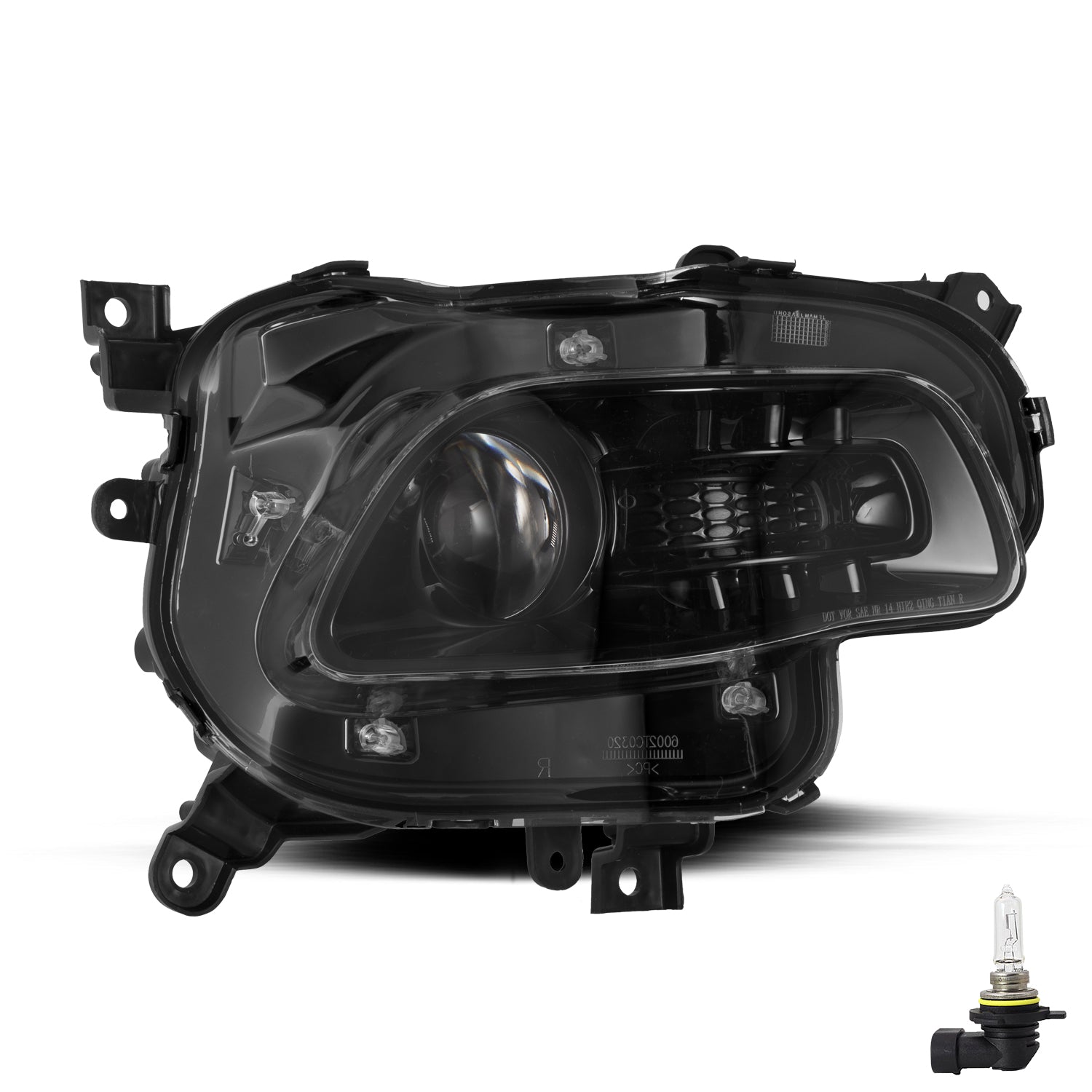 VehicleAid Headlights For 2014-2018 Jeep Cherokee