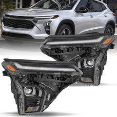VehicleAid Headlights For 2024-2025 Chevy Trax w/LED DRL Model