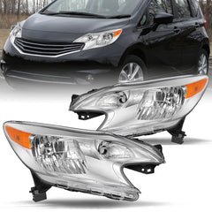 VehicleAid Headlight For 2014-2016 Nissan Versa Note
