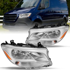 VehicleAid Headlights For 2019-2022 Mercedes-Benz Sprinter