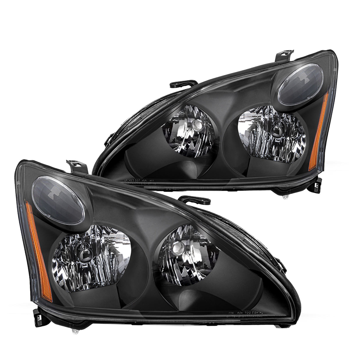 VehicleAid Headlights For 2006-2008 Lexus RX400h