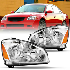 VehicleAid Headlights For 2005-2006 Nissan Altima