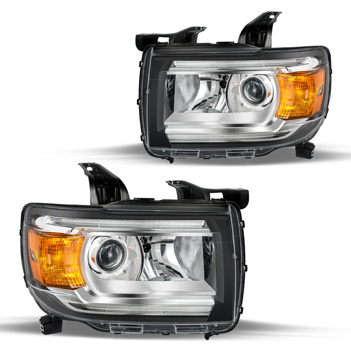 VehicleAid Headlights For 2015-2022 GMC Canyon