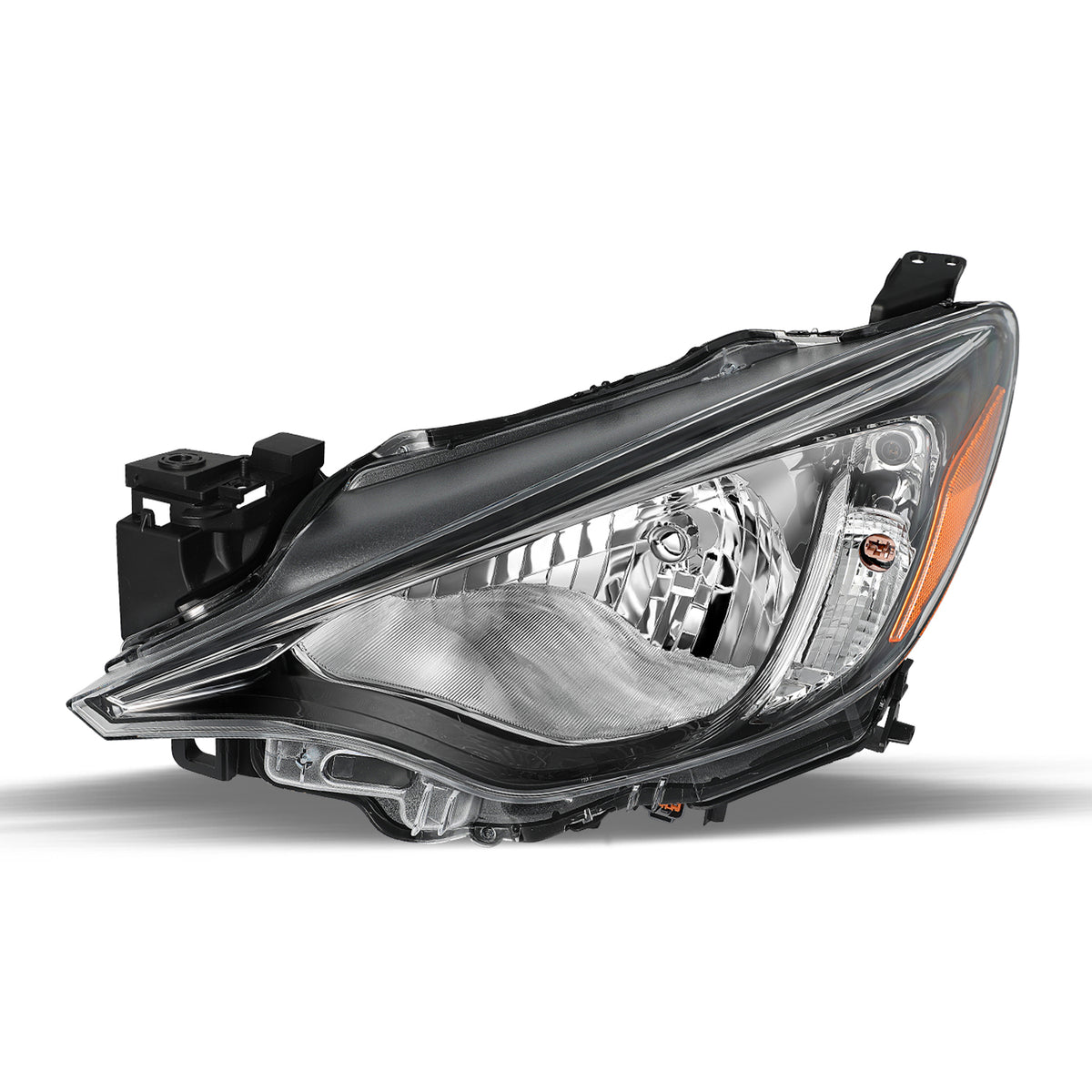 VehicleAid Headlights For 2016 Scion iA, 2017-2018 Toyota Yaris iA, 2019-2020 Yaris L/LE