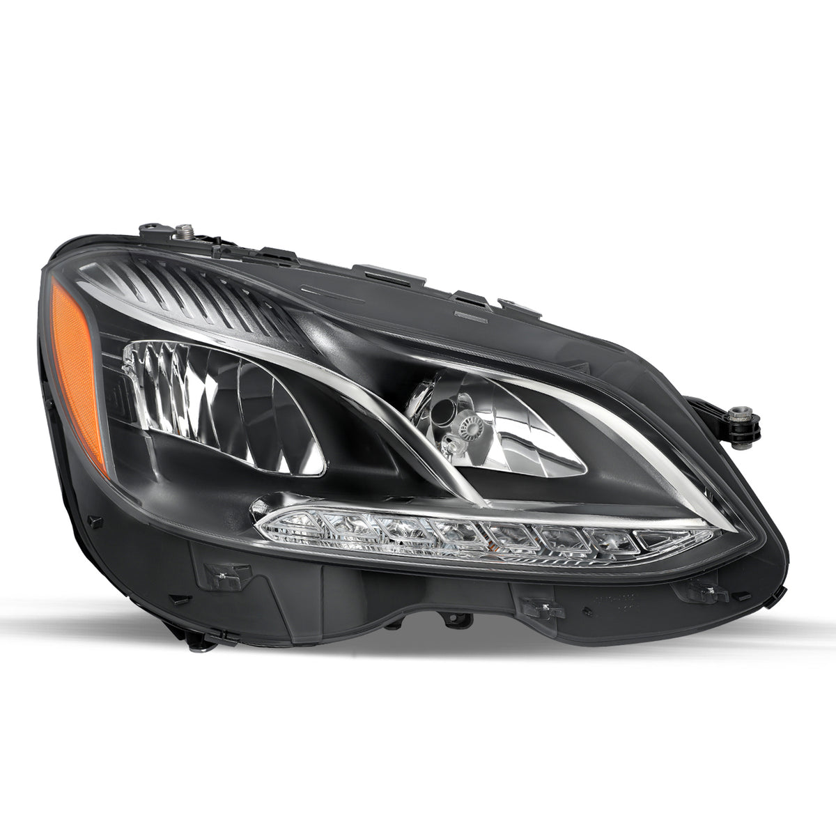 VehicleAid Headlights For 2014-2016 Mercedes-Benz E-Class W212