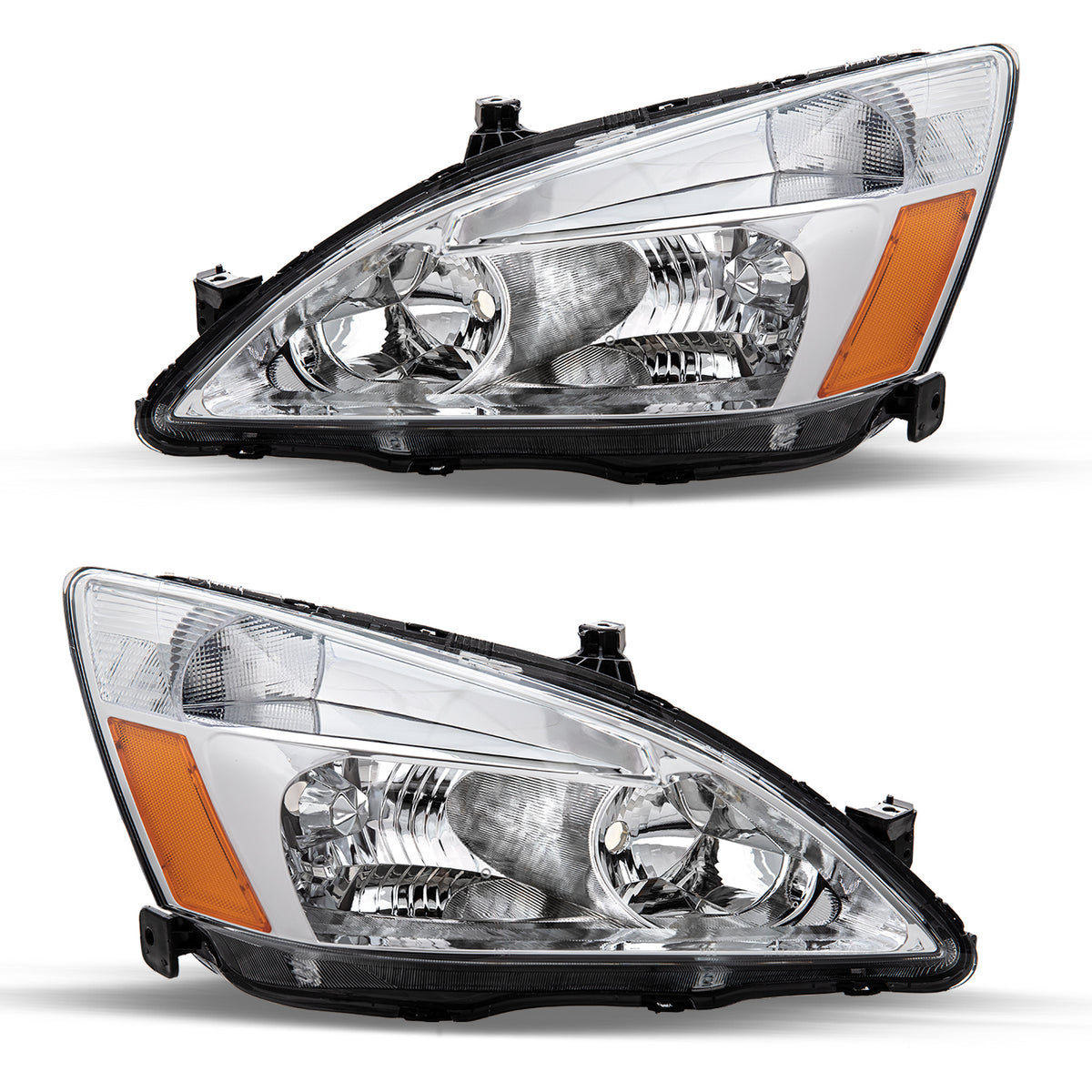VehicleAid Headlights For 2003-2007 Honda Accord