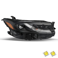 VehicleAid Full LED Headlights For 2024-2025 Toyota Camry SE LE